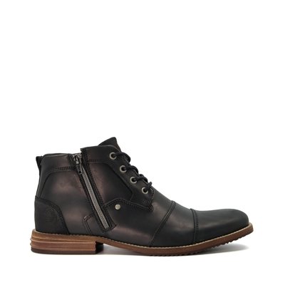 Bottines en cuir à double bout rapporté - CAPTAINS DUNE LONDON