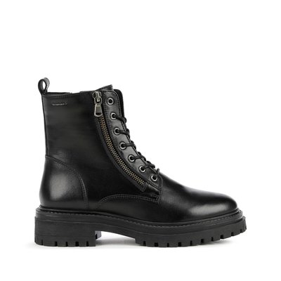 Boots met veters en rits Iridea GEOX