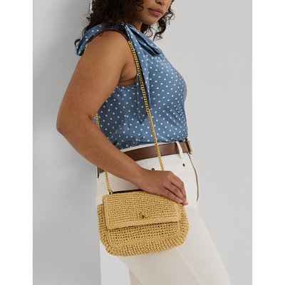 Sac à bandoulière en paille SOPHEE LAUREN RALPH LAUREN