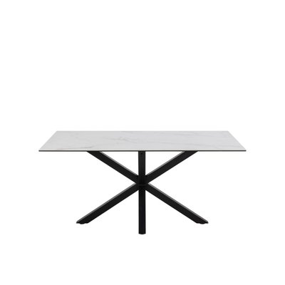 Table de salle à manger rectangulaire en céramique 6 places L160 - NEIVA HELLIN, DEPUIS 1862