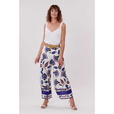 Pantalon ample imprimé taille élastique PALOMBE DERHY