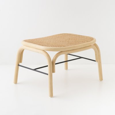 Repose-pieds rotin et cannage PLUS ORCHID EDITION