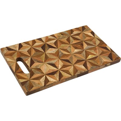 Planche de présentation à motif 40 x 24 cm Bois JARDINDECO
