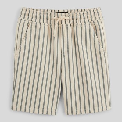 Short rayé en coton BIO MONOPRIX