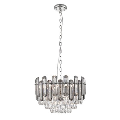 Lustre chromé effet cascade - TARRAGONA KOSILUM