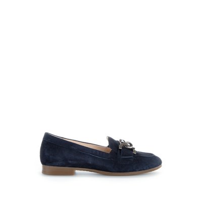 Mocassins en suède à talon décroché GABOR