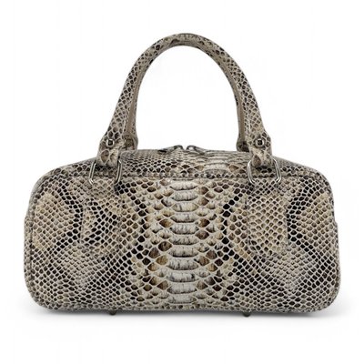 Sac bowling allongé en cuir grainé I LOAF YOU OH MY BAG