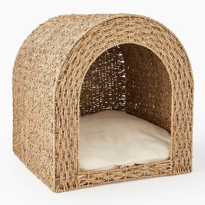 Niche pour animaux, 45xH47cm, en jonc de mer MONOPRIX