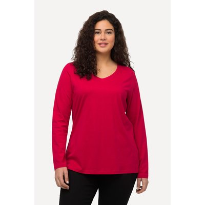 T-shirt col en V et manches longues ULLA POPKEN