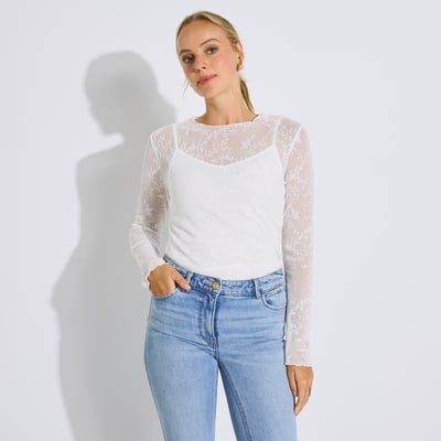 T-shirt effet superposé GRAIN DE MALICE