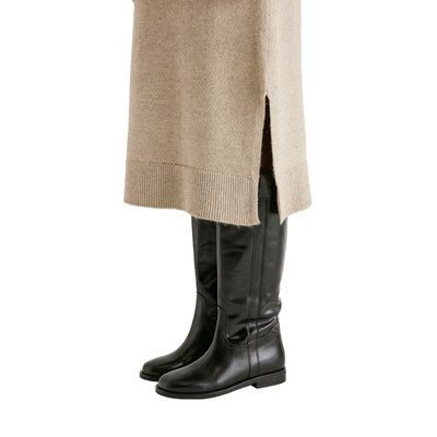 Robe longue grossesse en tricot VERTBAUDET