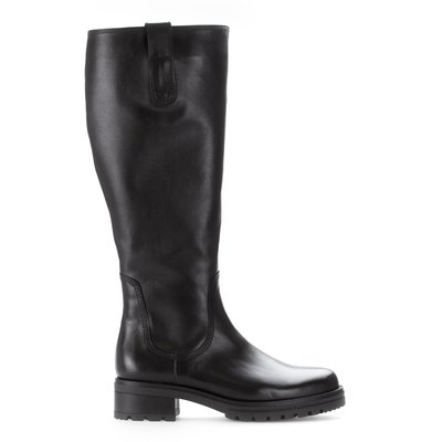Botte en cuir lisse à talon décroché GABOR