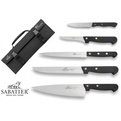 Trousse SABATIER CUISINE D'AUJOURD'HUI 5 couteaux de cuisine SABATIER