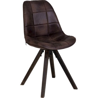 Chaise en bois  assise tissu style contemporain RECOLLECTION