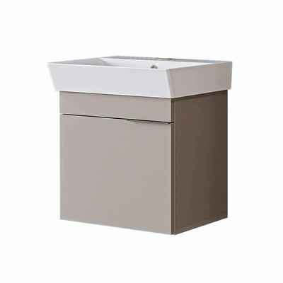 Meuble vasque 49 cm 1 porte NORIA PIER IMPORT