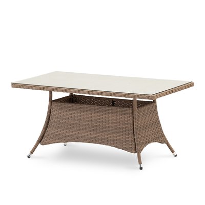 Table de salon haute, rotin, BOLONIA DEFORA HOME