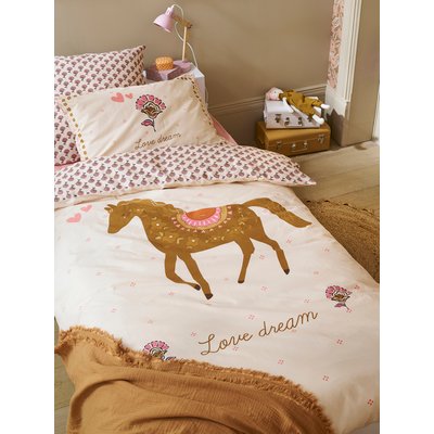 Parure housse de couette + taie d'oreiller ARIZONA DREAM, avec coton recyclé VERTBAUDET