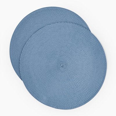 Set de table rond, diamètre 38cm MONOPRIX