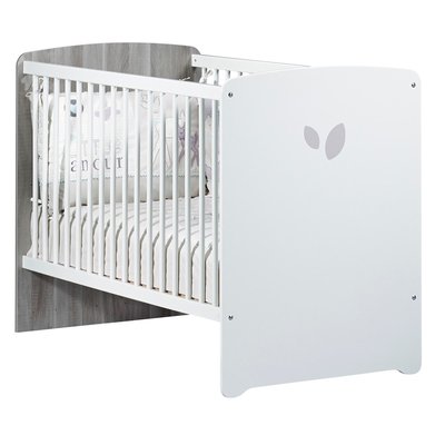 Lit bébé sérigraphié en bois BABY PRICE