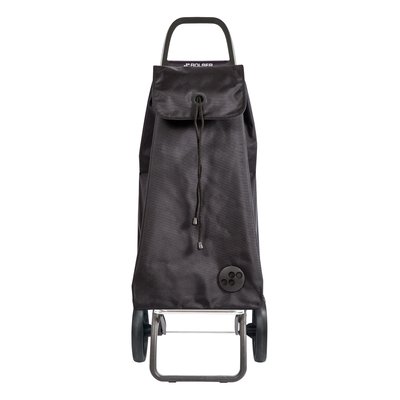 IMAX MF - Chariot de course pliable, 2 grandes roues robustes, parfait pour un transport stable et sans effort - Noir ROLSER