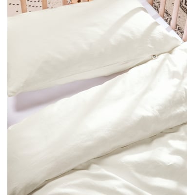 Housse de couette bébé PUR COTON BIO KADOLIS
