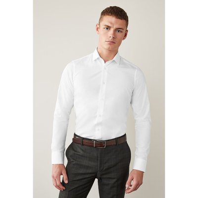 Chemise facile d'entretiencoupe skinny à manchette simple NEXT