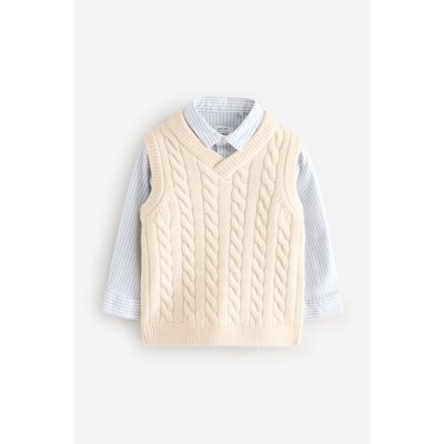 Chemise et débardeur en maille, ensemble NEXT