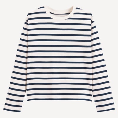 T-shirt marinière à manches longues LA REDOUTE COLLECTIONS