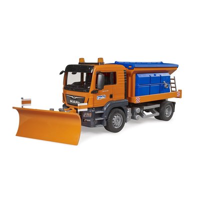 MAN TGS pour service d'hiver avec lame de chasse-neige BRUDER