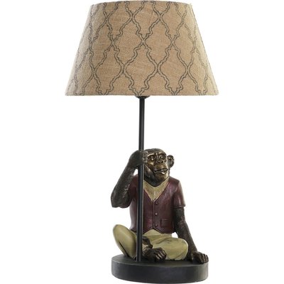 Lampe de salon en résine, singe exotique RECOLLECTION