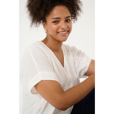 Blouse à manches courtes KCmille KAFFE CURVE
