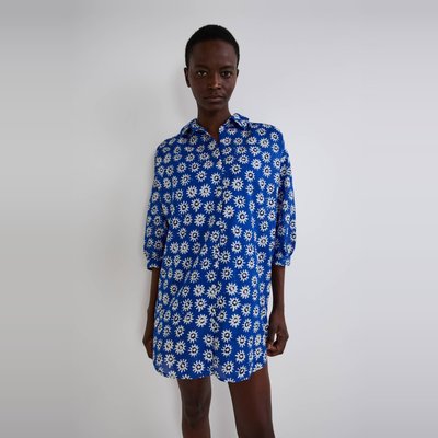 Tunique de plage imprimée en coton BIO GOTS MONOPRIX