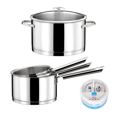 Lot 6 pièces - ELYSÉE CUISINOX