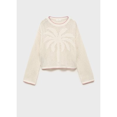 Pull en maille ajourée MANGO KIDS