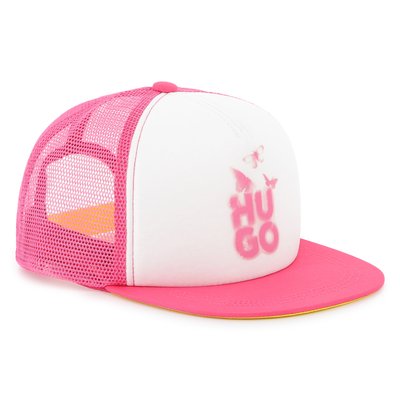 Casquette réglable bi-matière HUGO KIDSWEAR