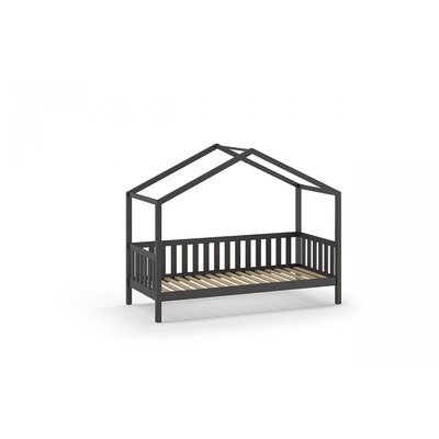 Dallas Antracite Lit (90x200) Avec Tiroir VIPACK