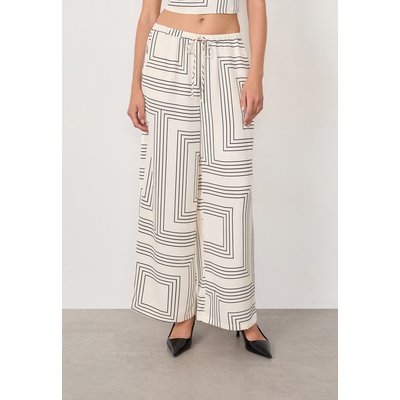Pantalon satiné imprimé AUDREY IMP ETAM