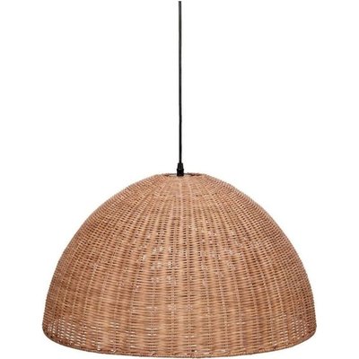 Suspension en rotin naturel style rustique pour salon chaleureux RECOLLECTION