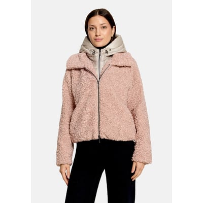 Veste en peluche avec partie veste sans manches amovible AMBER & JUNE