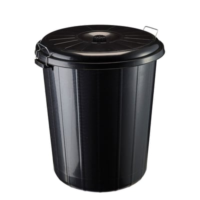 Poubelle 85L avec couvercle et verouillage - RONDO ROSSIGNOL