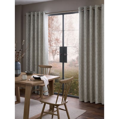 Rideaux confortables à œillets et chevrons NEXT