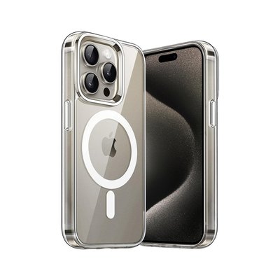 Coque anti-choc compatible magsafe Iphone 15 Pro EVETANE