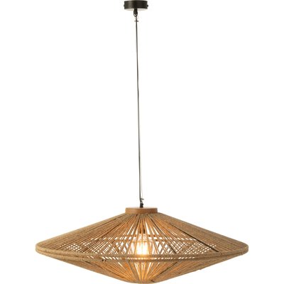 Suspension naturelle en jute et métal pour salon chaleureux RECOLLECTION