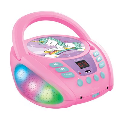 Lecteur CD Portable Bluetooth Licorne LEXIBOOK