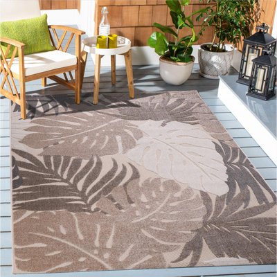 Tapis extérieur tissé kilim rectangle CHIMEKI UN AMOUR DE TAPIS