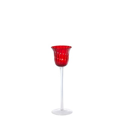 Photophore décoratif en verre soufflé H25 SIA DECO