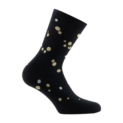 Socquettes femme All over Pois Coton majoritaire KINDY