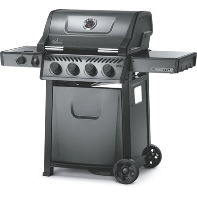 Barbecue gaz Freestyle 4 bruleurs et rechaud lat NAPOLEON