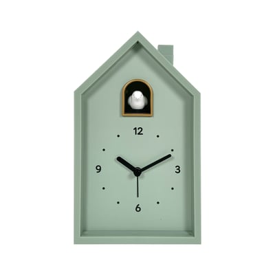 Réveil coucou maison 12.5x6.5x21.5cm EMDE