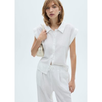 Pantalon lin fluide MANGO